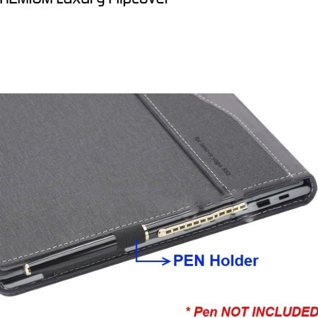 Jual LENOVO THINKPAD L13 YOGA FLIP CASE LAPTOP PU LEATHER WAVE CASING