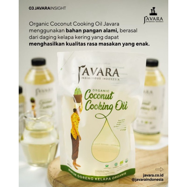 Jual Javara Coconut Cooking Oil 1800ml Shopee Indonesia