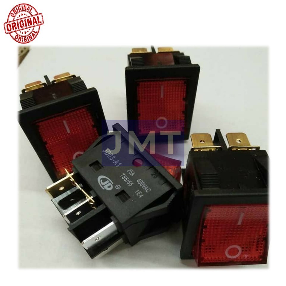 Jual Saklar Switch On Off Mesin Las Inverter 6 Pin 25A Tahan Panas ...