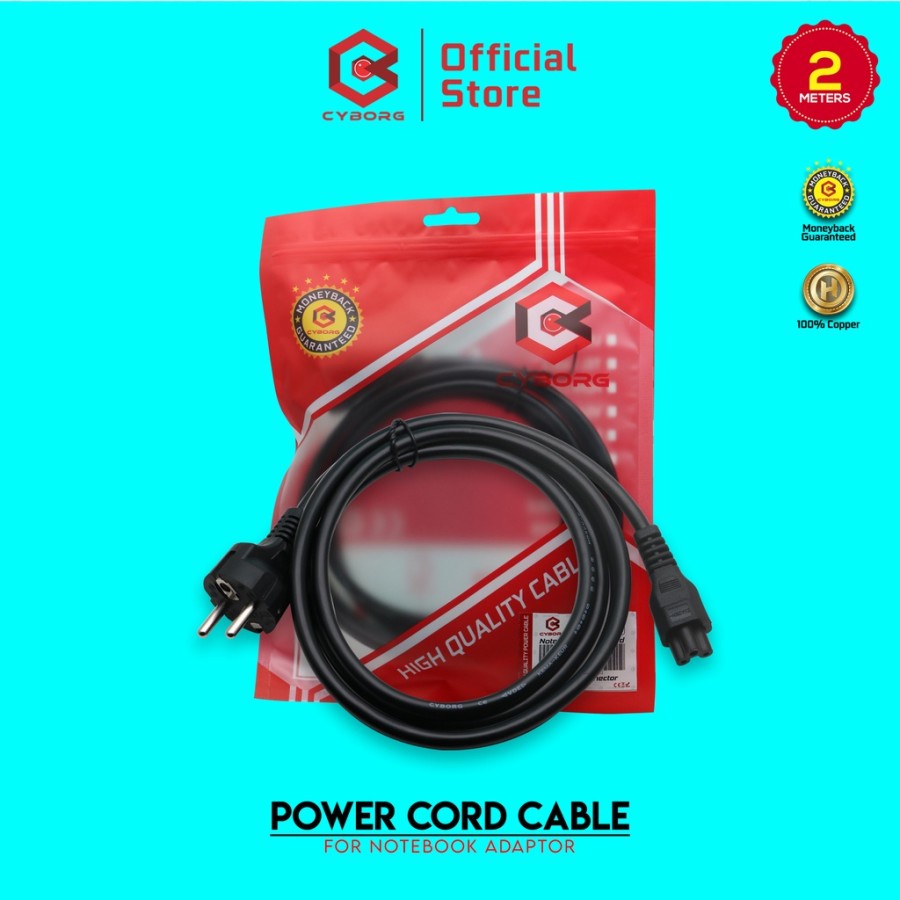 Jual Cable Power Cord Hole Cyborg M X Mm For Adapter Notebook