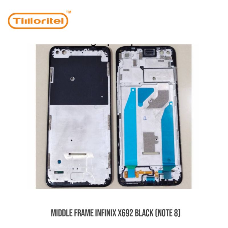 Jual MIDDLE FRAME INFINIX X692 BLACK (NOTE 8) | Shopee Indonesia