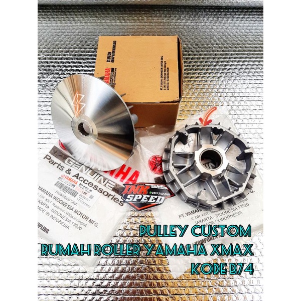 Jual Pulley Custom Cvt Rumah Roller Racing Yamaha Xmax Modifikasi Berkualitas