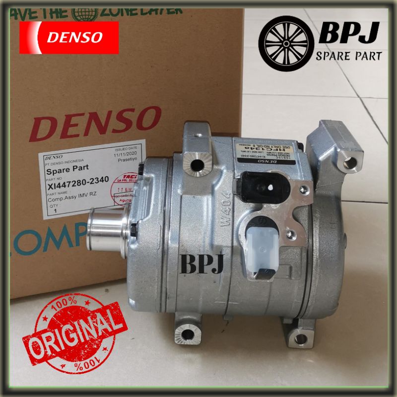 Jual Compressor Compresor Kompresor AC Toyota Innova Fortuner Bensin ...