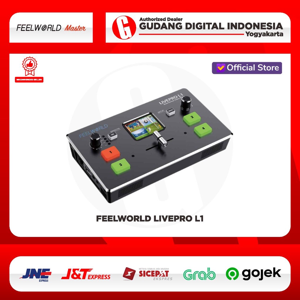 Jual Feelworld LivePro L1 Live Pro L1 Video Mixer Switcher | Shopee ...