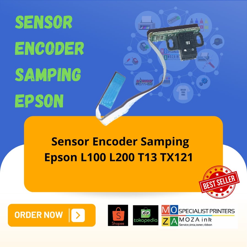 Jual SENSOR ENCODER SAMPING EPSON L100, L200, T13, TX121 | Shopee Indonesia