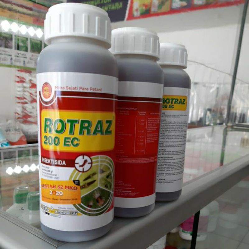 Jual INSEKTISIDA / AKARISIDA ROTRAZ 200 EC - 500 ML | Shopee Indonesia