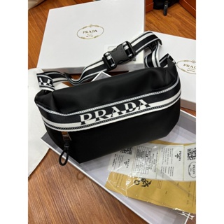 PRADA - 1BA104 – Prada Neopren Waistbag aus SS99 - Bag - prada embroidered  logo cashmere jersey item - Hand - Nylon - Shoulder - 2Way - IBISCO - Bag -  Bag - Leather