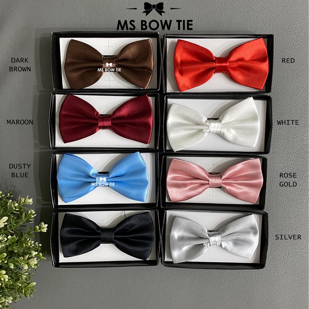 Jual Dasi Kupu SATIN kait bowtie dasi kupukupu bow tie pita DEWASA ...