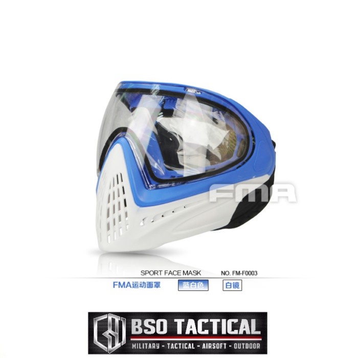 Jual Tactical Mask FMA F1 Full Face Outdoor Airsoft CQB Speed Shooter