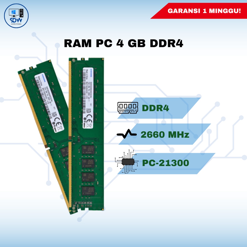 Jual RAM PC 4 GB DDR4 | Shopee Indonesia
