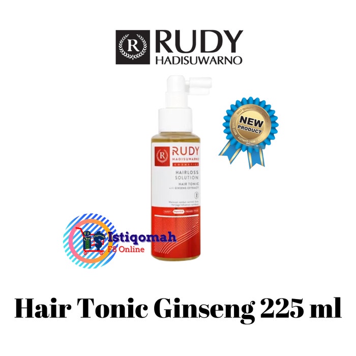 Jual RUDY HADISUWARNO HAIR LOSS DEFENSE HAIR TONIC GINSENG 225 ML Shopee Indonesia