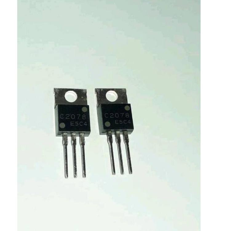 Lot De 10 Transistors 2SC2078 Sanyo Neufs - 3 Broches, Composant électronique, Origine Inconnue