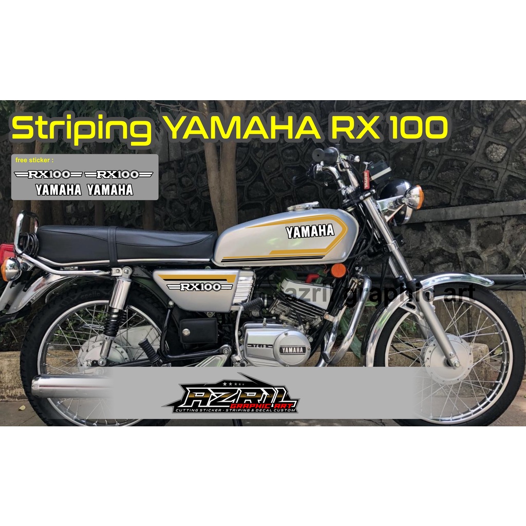 Jual Striping RX 100 cutting | Shopee Indonesia