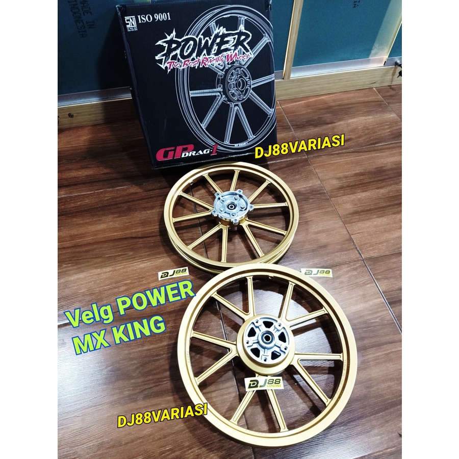 Jual Velg MX KING POWER GOLD SERIES VELG RACING jupiter | Shopee Indonesia
