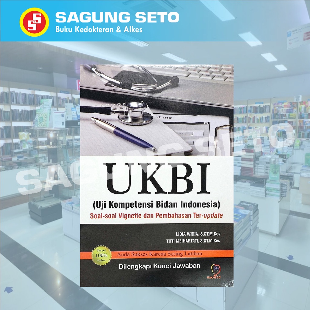 Jual Buku Ukbi Uji Kompetensi Bidan Indonesia Lidia Widia Shopee