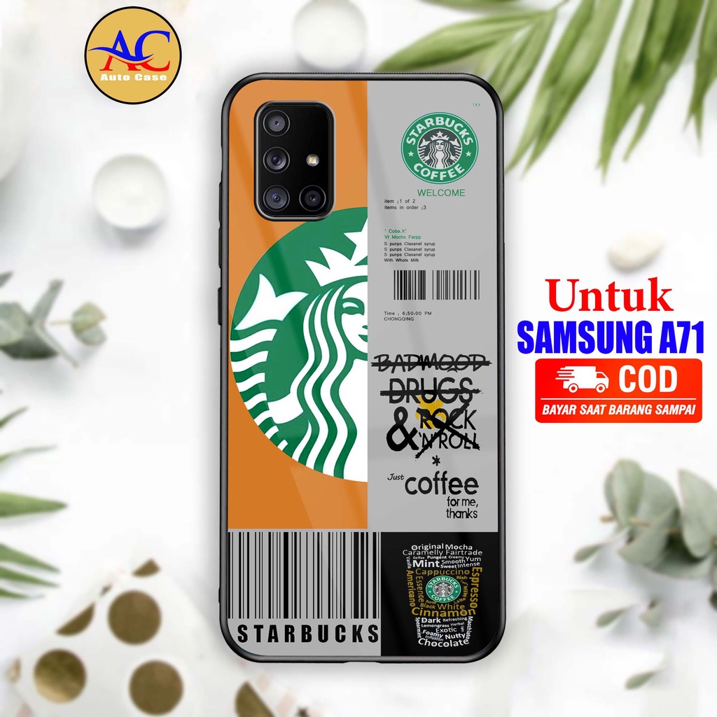Jual Case SAMSUNG A71 Terbaru Auto Case Motif STRBK Case