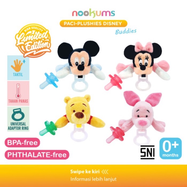 Jual Boneka Bayi Edition Paci-Plushies Nookums - Jual Dot Pacifier ...