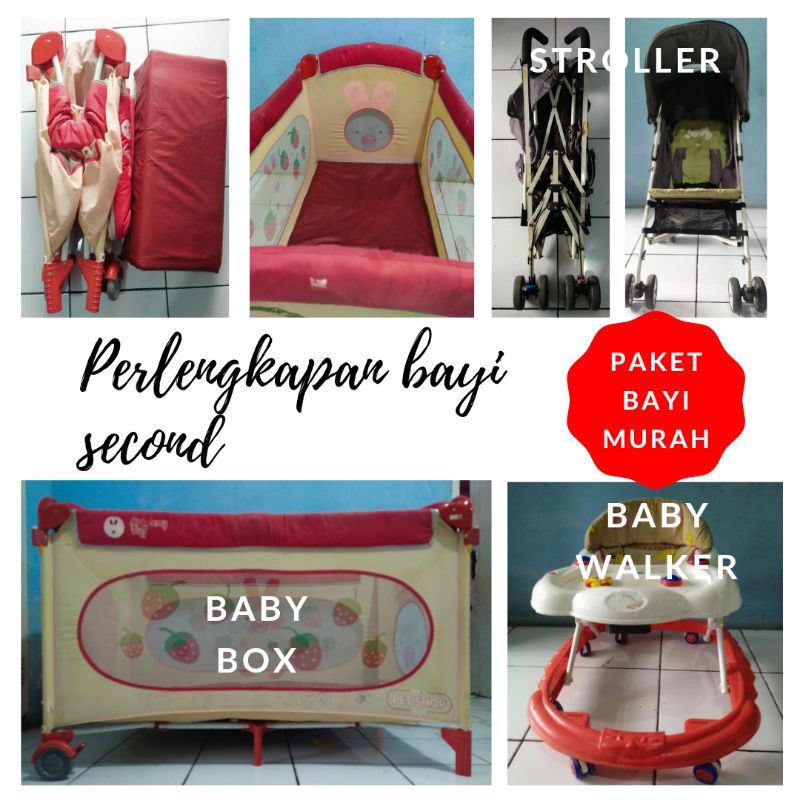Jual tempat tidur bayi/box bayi second | Shopee Indonesia