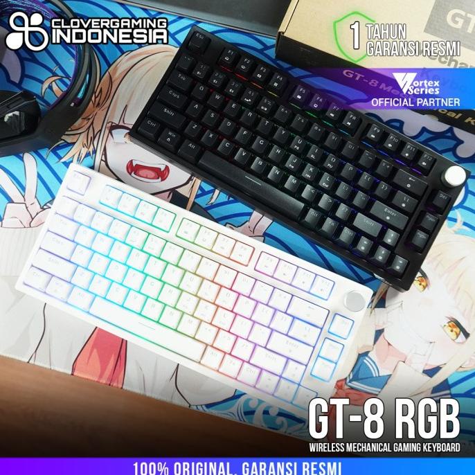 Jual TERMURAH VortexSeries GT8 Wireless Mechanical Keyboard