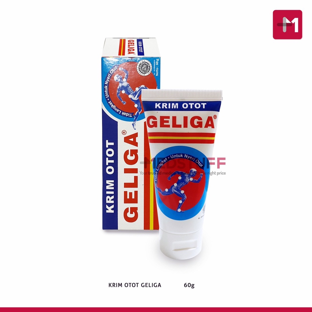 Jual Geliga Krim 60gr Krim Otot Geliga 60gr Cream Pereda Nyeri Otot