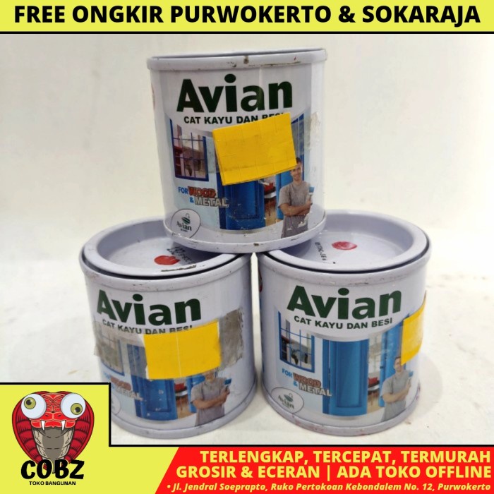 Jual Avian Cat Kayu Besi 100 Cc Per Kaleng Shopee Indonesia 2044