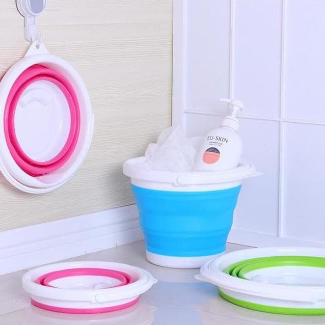 Jual SH5♧ DTG Ember Lipat Jumbo Water Bucket Foldable Baskom Lipat ...