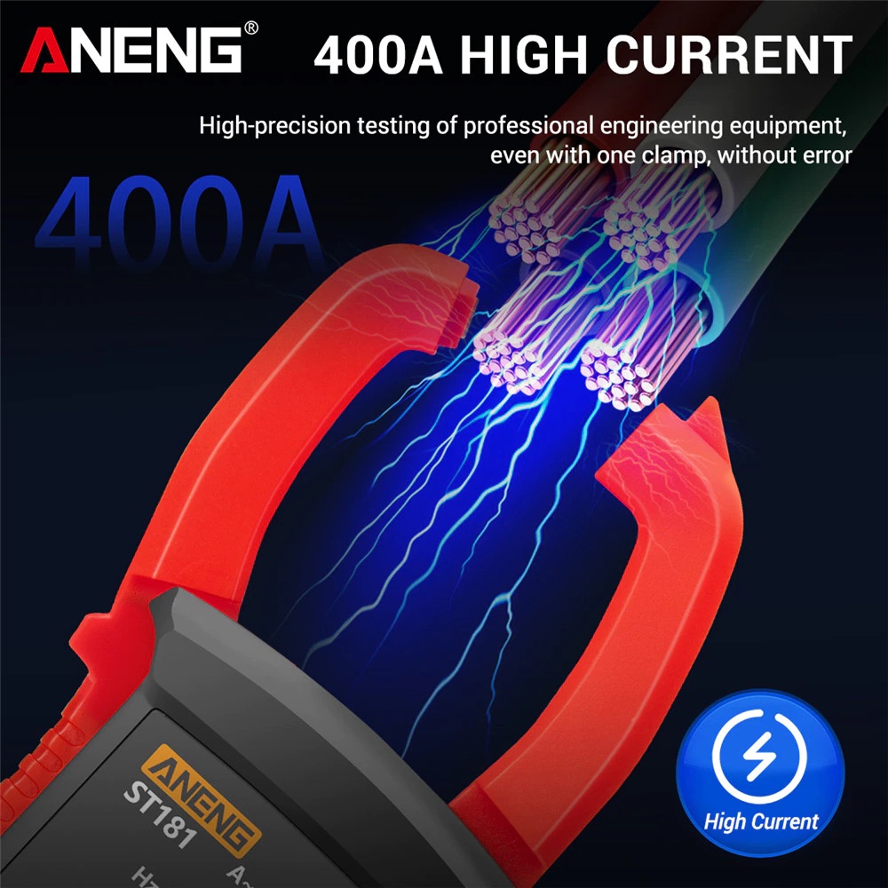 Jual Taffware ST181 ANENG Tang Ampere Digital Avometer Multimeter ...