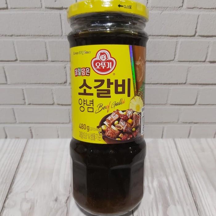 Jual Ottogi Beef Galbi Sauce 480 Gr Saus Bbq Kalbi Iga Marinade Korea