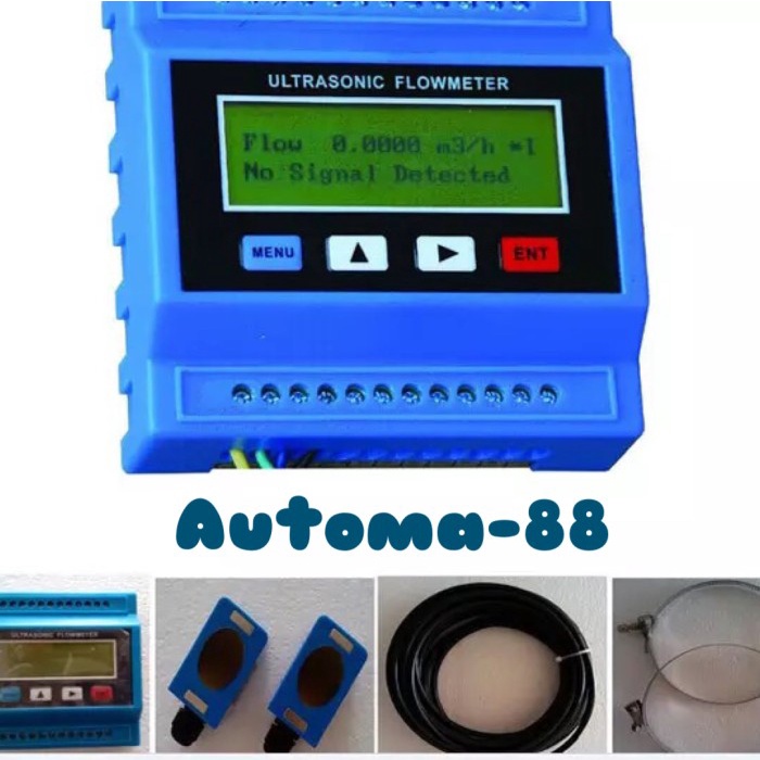 Jual Pengukur Tuf-2000M Ultrasonic Flowmeter Liquid Flow Meter Sensor ...