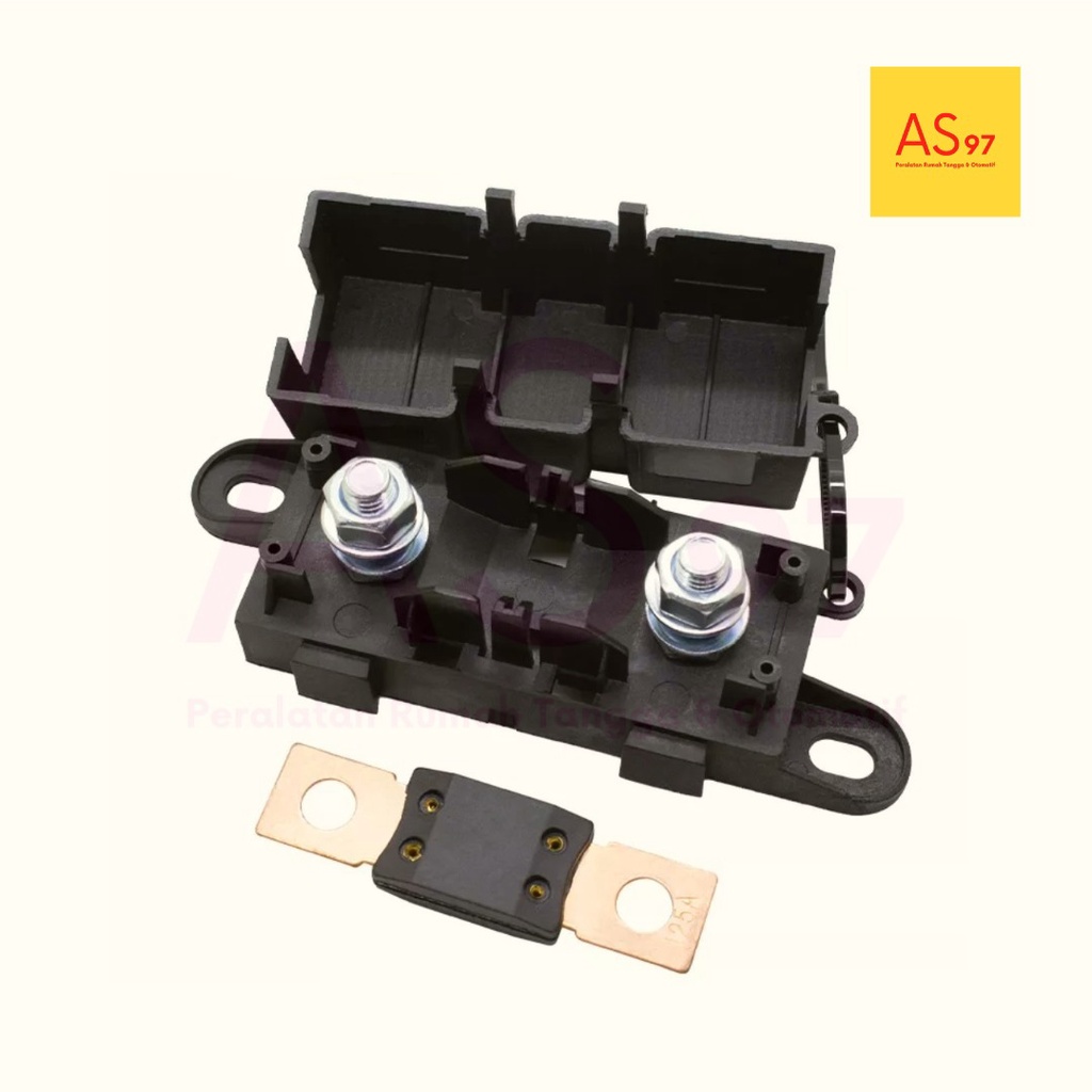HUAREW Lot De 2 Porte-Fusible Méga ANM/MEGA Auto – Support Fusible Haute Puissance Avec Protection Éclaboussures