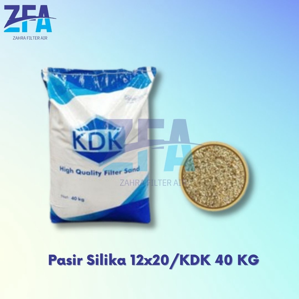 Jual Media Filter Air Pasir Silika Sand 12x20 | KDK | Shopee Indonesia