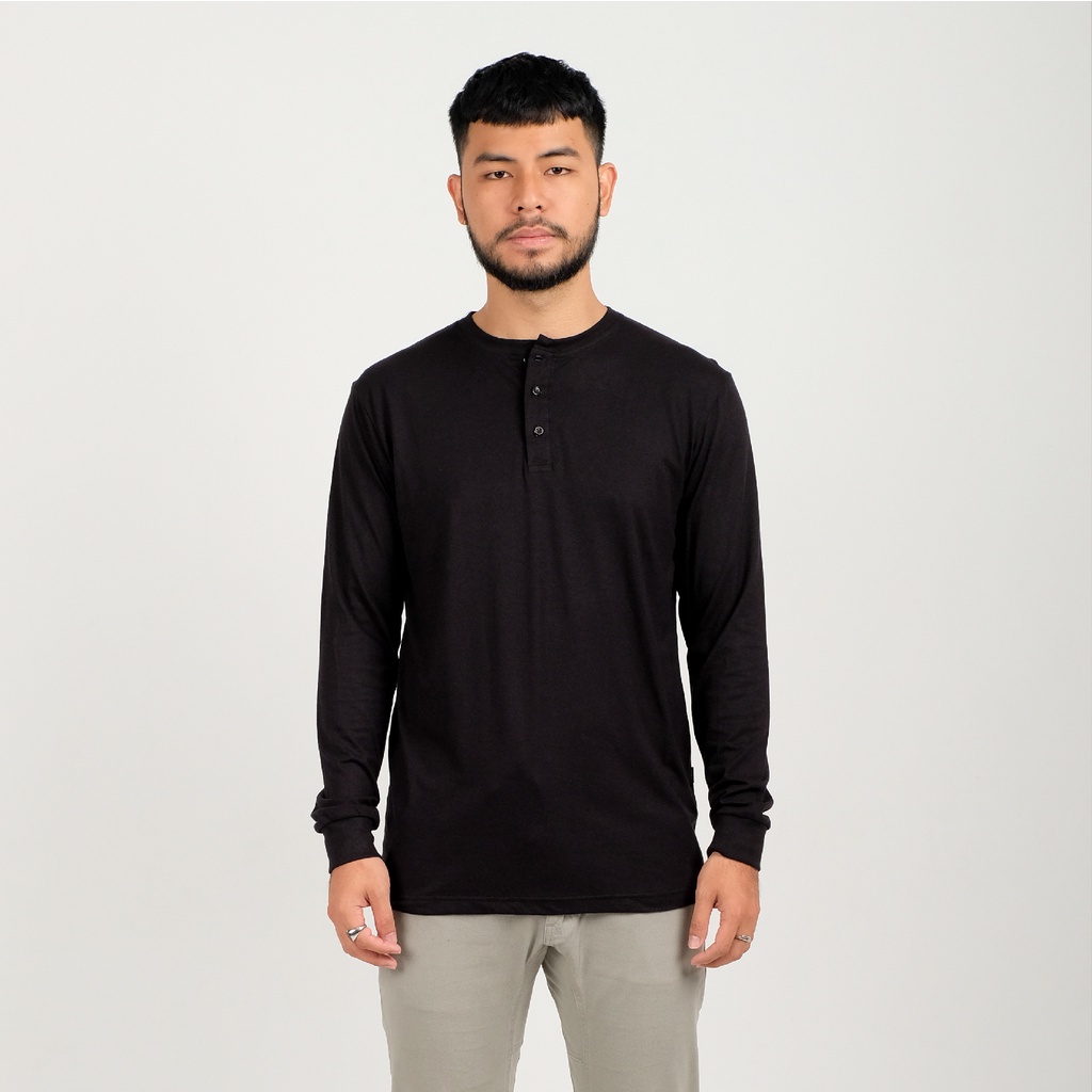 Henley shirt indonesia hotsell