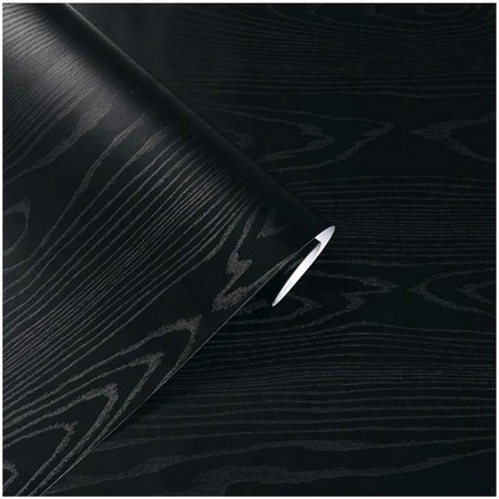 Jual Wallpaper Kayu Hitam 45cm x 8meter | Shopee Indonesia