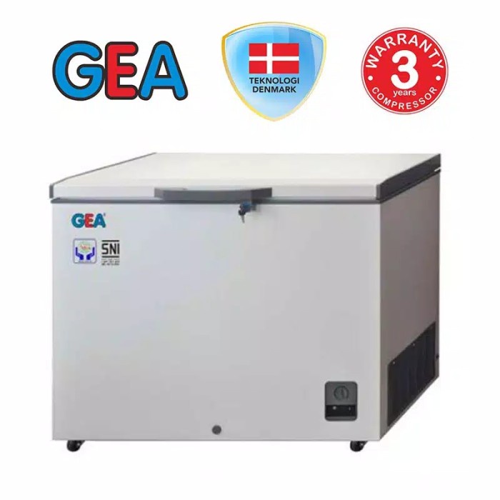 Jual chest freezer gea ab 336 r freezer box Shopee Indonesia