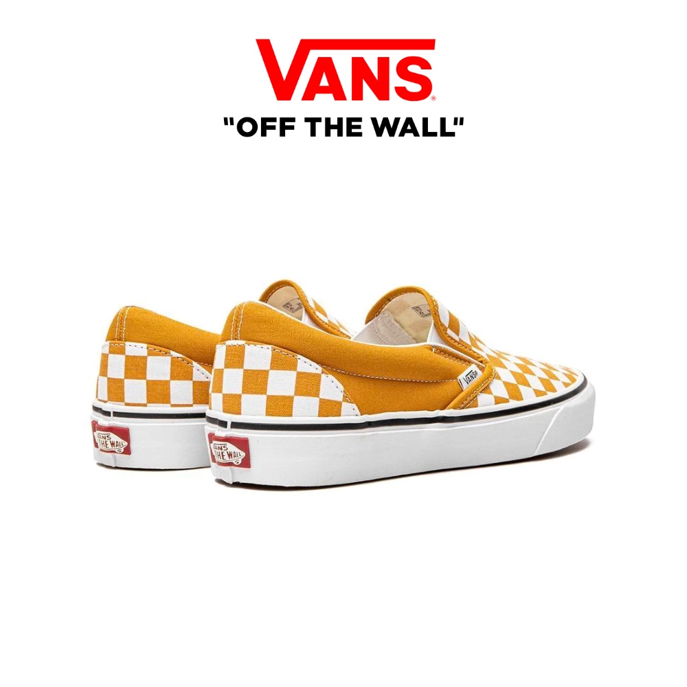 Jual VANS ORIGINAL Slip On Checkerboard Kuning Mustard Global Release Unisex Pria Wanita Shopee Indonesia