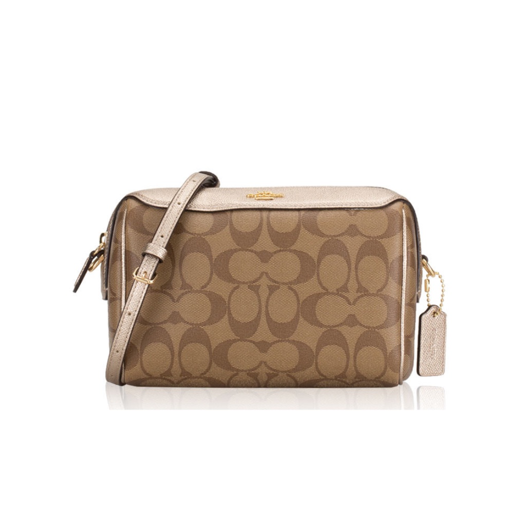 Jual Coach Crossbody In Signature Canvas (F85697) Shopee