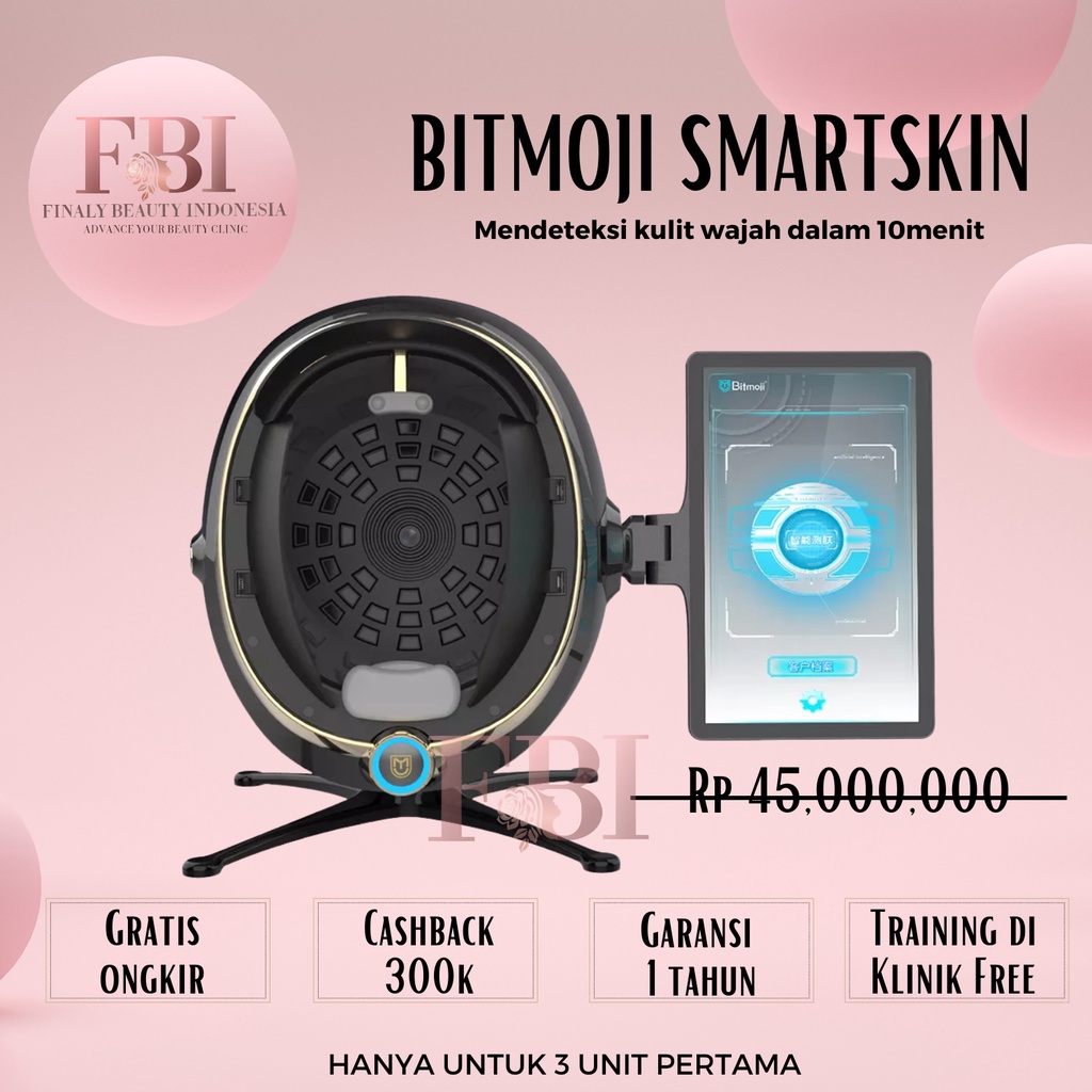 Jual Skin Analyzer Smartskin Bitmoji New Analisis Kulit Wajah Smart ...
