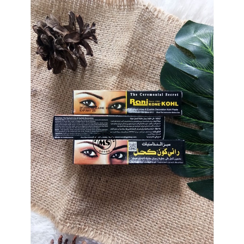 Jual Celak Rani Kohl Pasta Celak Rani Hitam Asli Arab Rani Kohl