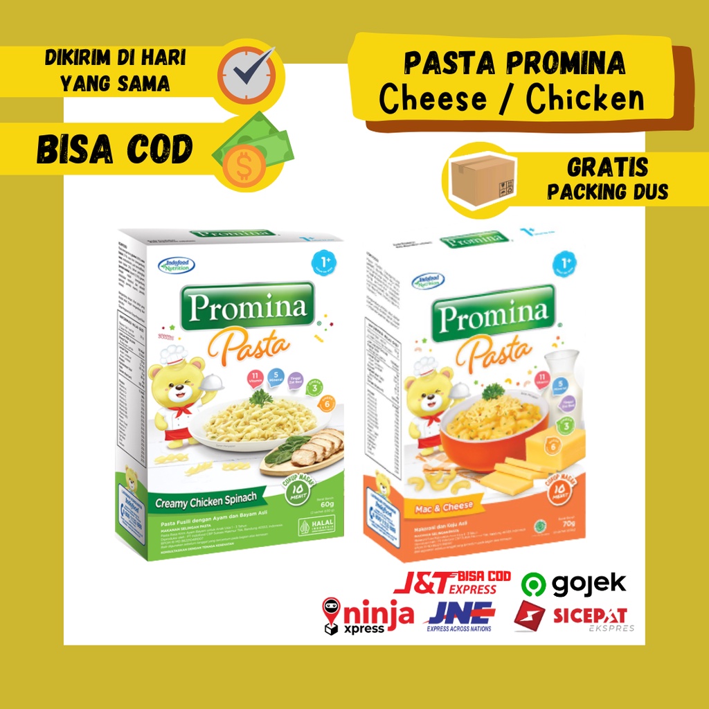 Jual Promina Pasta Mac n Cheese mpasi / pasta keju bayi / ladang lima