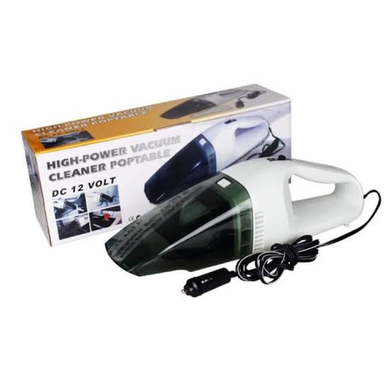 Jual HIGHPOWER VACUUM CLEANER PORTABLE DC 12 VOLT PENYEDOT DEBU MOBIL