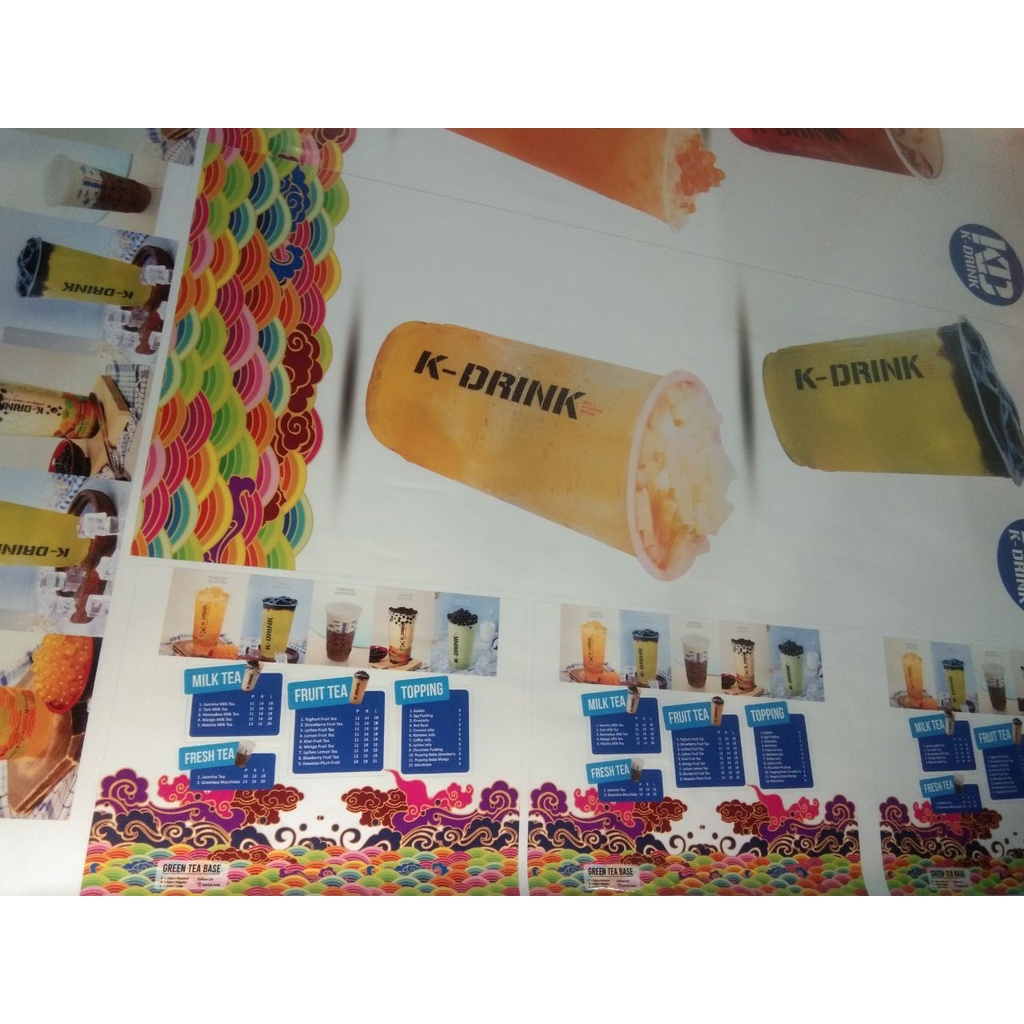 Jual Cetak stiker vinyl Ritrama meteran indoor | Shopee Indonesia