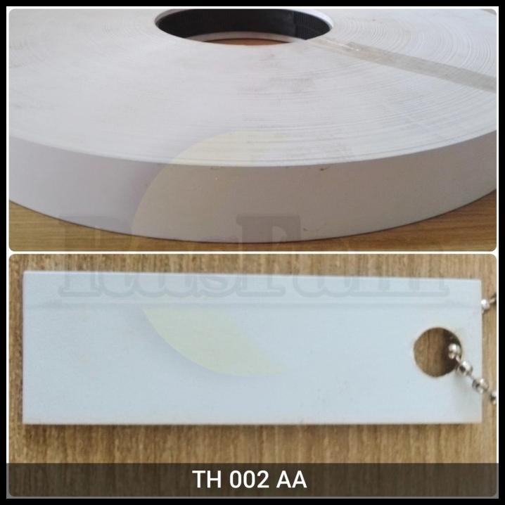 Jual Taco Edging Pvc Th Aa Ukuran X Mm Edging Hpl Premier White Shopee Indonesia