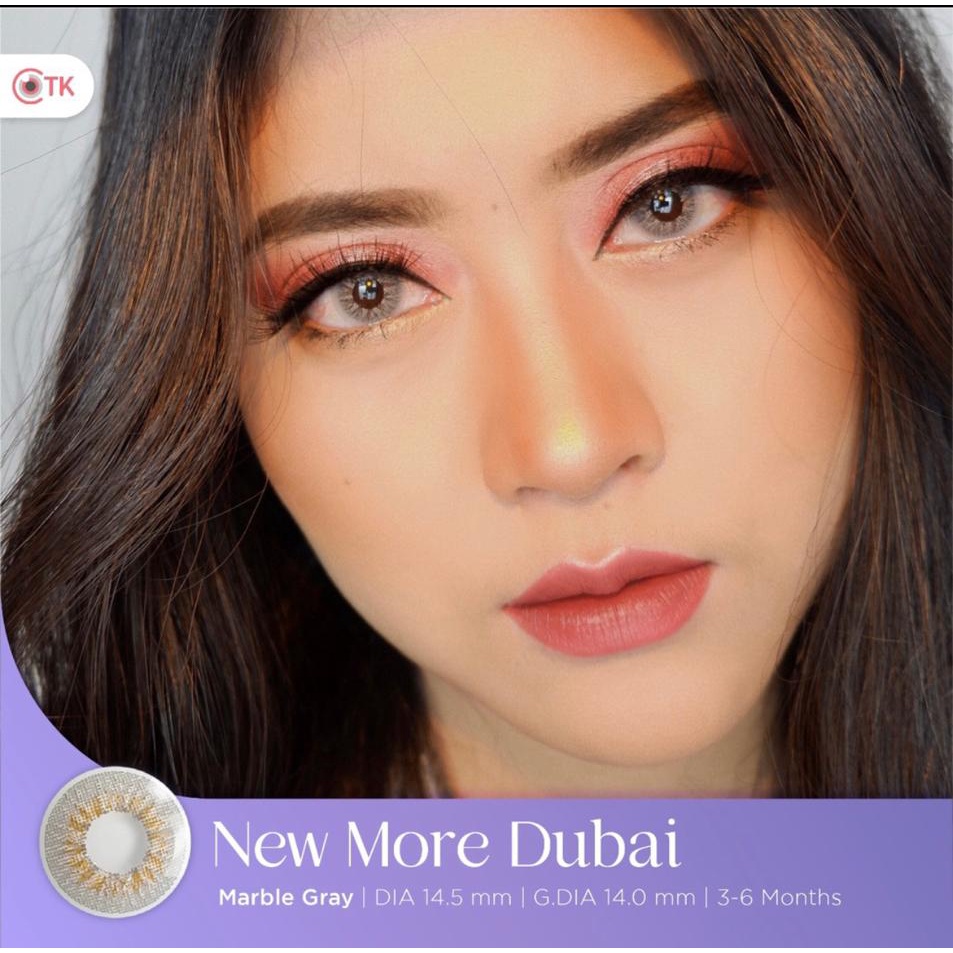 Jual Softlens New More Dubai Normal Soflens Diameter Mm Shopee Indonesia