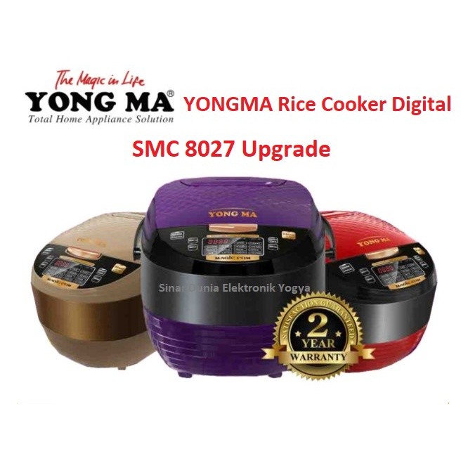 Jual Rcook Magicom Yong Ma Smc 8027 Digital Rice Cooker / Magic Com ...