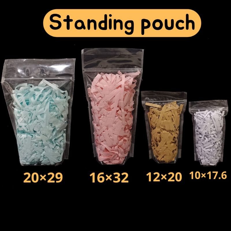 Jual Standing Pouch 10x17 Cm Blutop Standing Pouch 20x29cm Plastik