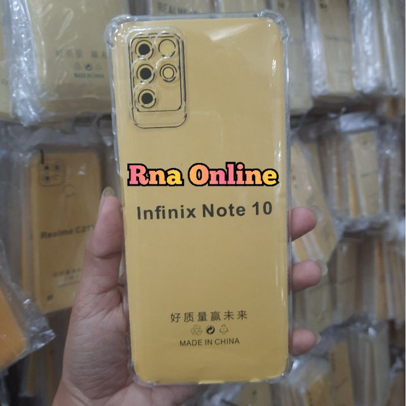 Jual Infinix Note 10 Anti Crack Soft Case bening-Murah | Shopee Indonesia