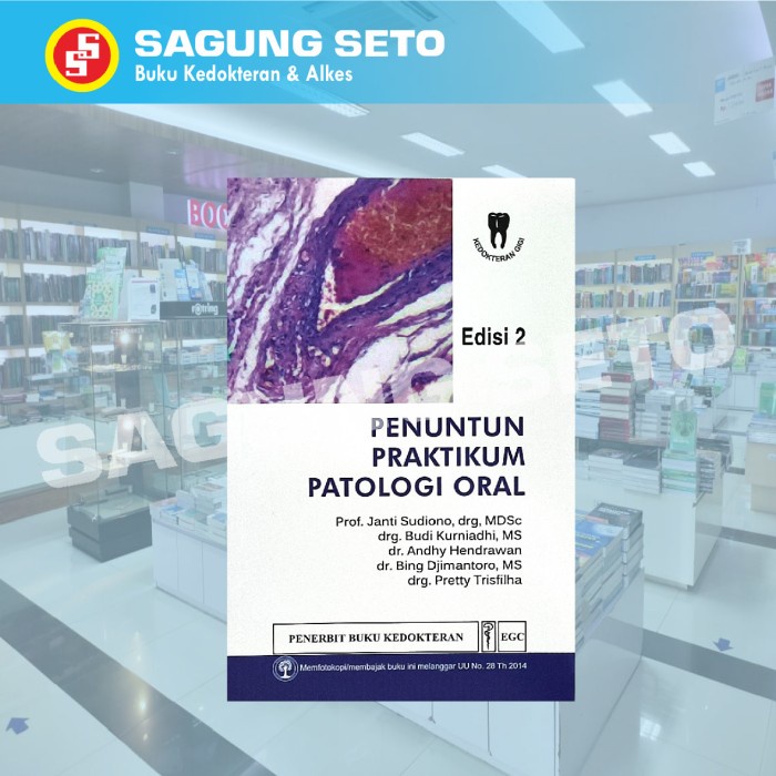 Jual Buku Penuntun Praktikum Patologi Oral Ed 2 Kedokteran Gigi