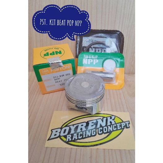 Jual PISTON KIT BEAT POP (K44) STD 200 NPP BOYRENK RACING Shopee
