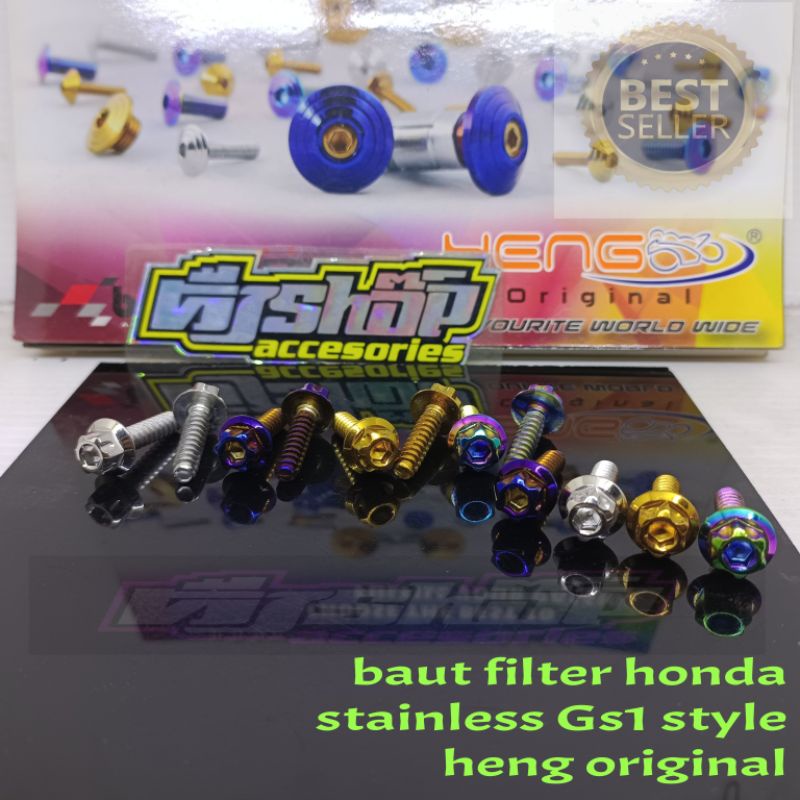 Jual Baut probolt box filter GS1 5x20 baut tutup filter stainless ...