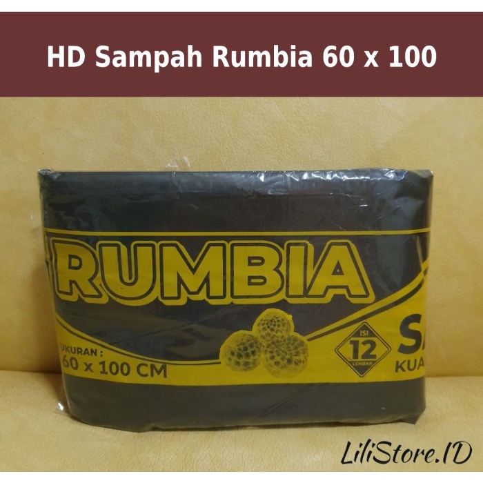 Jual [Ada[ Plastik Hd Sampah Rumbia 60 X 100 (500 Gr) | Shopee Indonesia